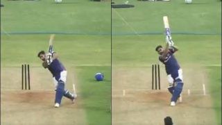 Mumbai Indian's Share Rohit Sharma's Practice Visuals as Fans Await New Schedule After COVID-19 Postpones IPL 2020 | WATCH VIDEO